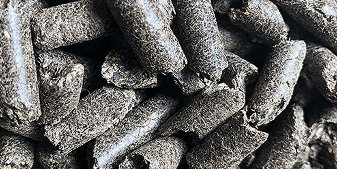 Sunflower husks (granulated)